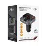 FM-трансмітер Art Bluetooth 5.0 USB A QC3.0 Type C 30W FM-84B Black (5906721172109)