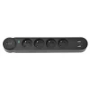 Подовжувач Art FU810 4 розетки + 2x USB-A + USB-C 1.5 м Black (5906721173021)