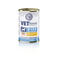 Вологий корм для собак Vet Response Hypoallergenic з індичкою 400 г (5906731522789)