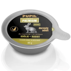 Вологий корм для котів PUPIL Premium Gold Adult з кроликом 85 г (5906731523601)