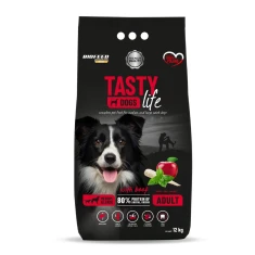 Сухий корм для собак середніх і великих порід BIOFEED Tasty Dogs Life Adult M&L з яловичиною 12 кг (5906744519936)