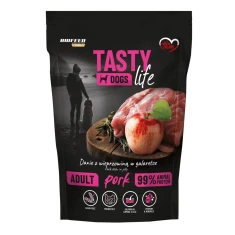Вологий корм для собак BIOFEED Tasty Dog Life зі свининою 90% 500 г (5906744521465)
