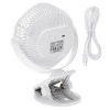 Портативний вентилятор Adler AD 7335 6 Вт 12,7 см 3 швидкості 360° White (5906843080016)