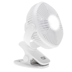 Портативний вентилятор Adler AD 7335 6 Вт 12,7 см 3 швидкості 360° White (5906843080016)