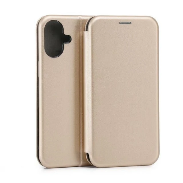 Чохол Beline Book Magnetic для iPhone 16 Plus Gold (5906849660106)