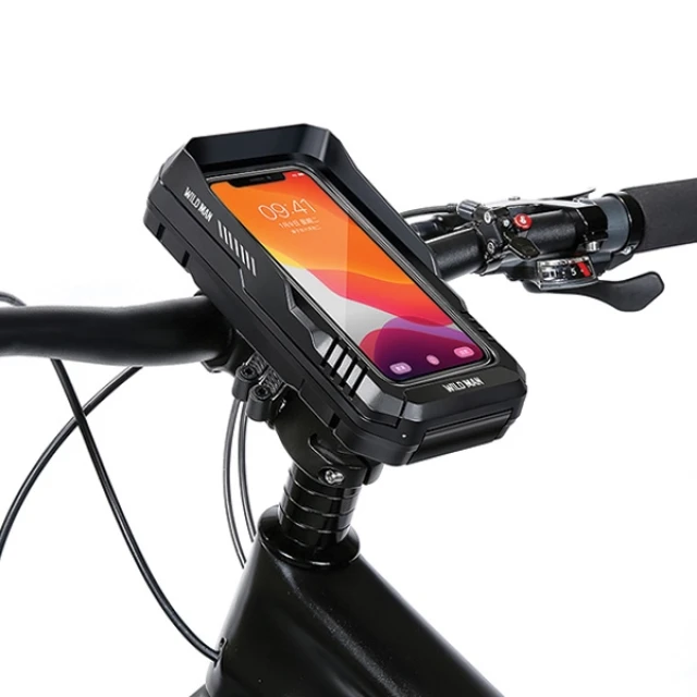 Сумка для велосипеда на раму WildMan FK4 Black (FK4)