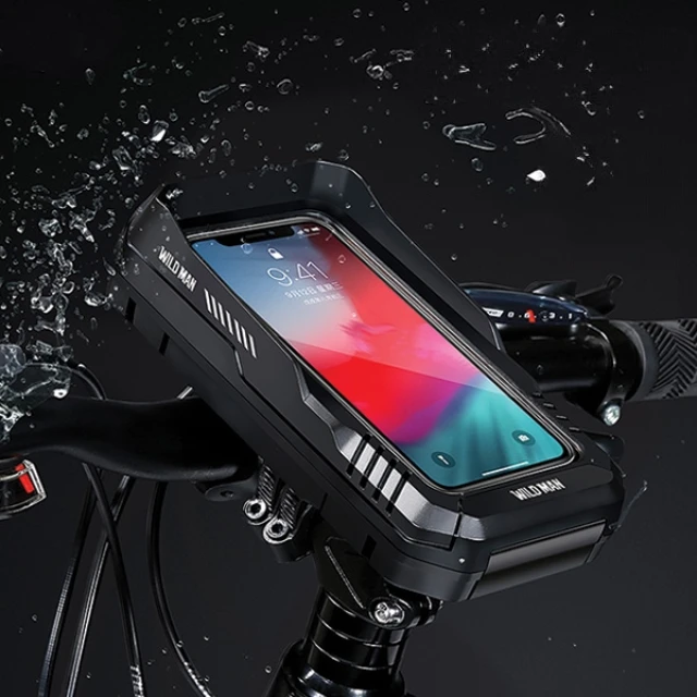 Сумка для велосипеда на раму WildMan FK4 Black (FK4)