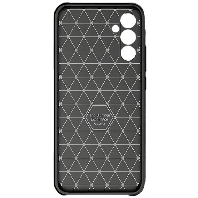 Чохол Beline Carbon Armor для Samsung Galaxy A34 5G (A346) Black (5906849660663)