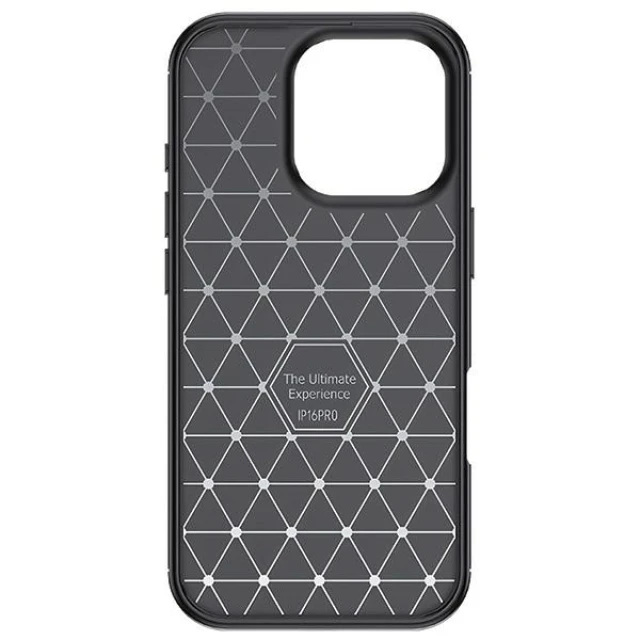 Чохол Beline Carbon Armor для iPhone 16 Pro Max Black (5906849661325)