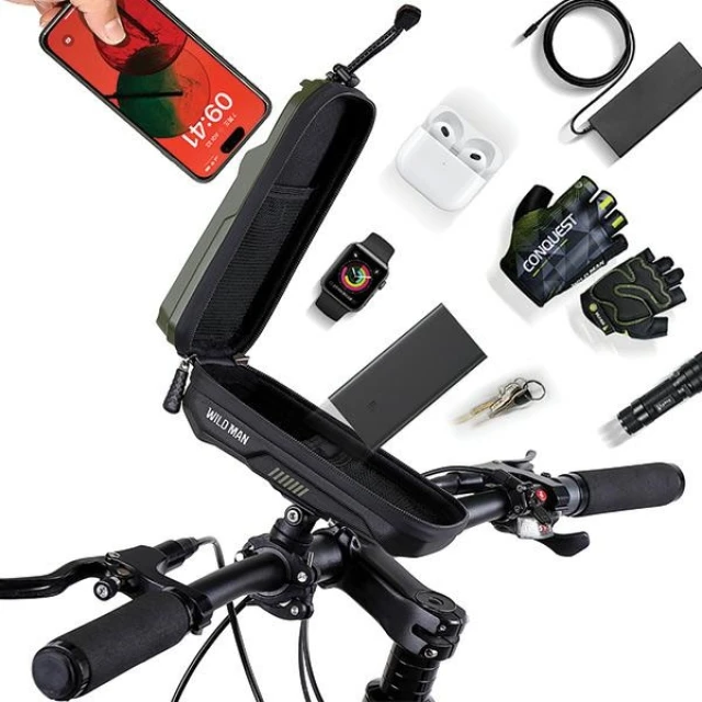 Велосипедний тримач на раму WildMan GX330 Black (GX330)