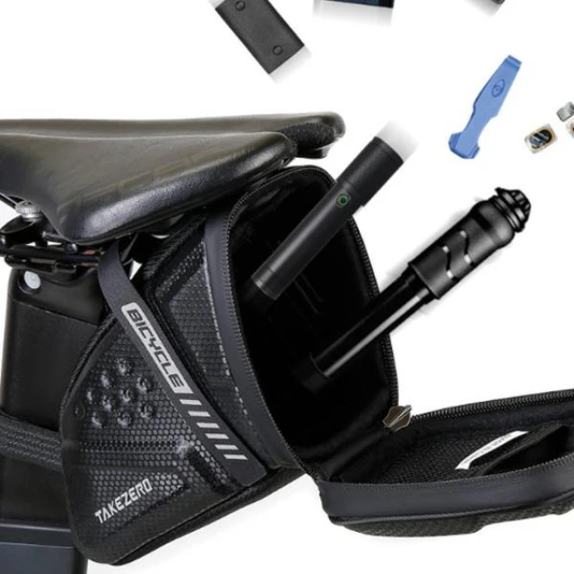 Сумка для велосипеда под седло WildMan TZ07 Black (TZ07)