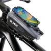 Сумка для велосипеда на раму WildMan FK6 Grey-Black (FK6)