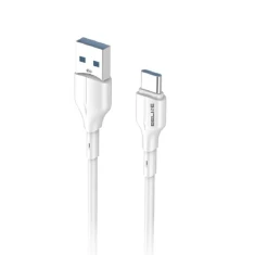 Кабель Beline USB-A/USB-C 25W 1m White (BLNCWC01)
