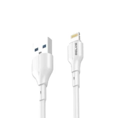 Кабель Beline USB-A/Lightning 25W 1m White (BLNCWL01)
