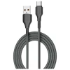 Кабель Beline USB-A/USB-C 25W 2m Black (BLNCBC02)