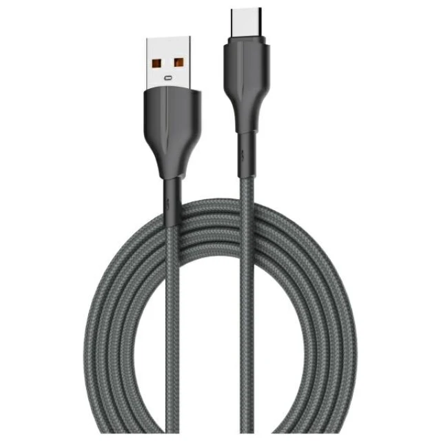 Кабель Beline USB-A/USB-C 25W 2m Black (BLNCBC02)