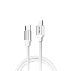 Кабель Beline USB-C/USB-C 65W 1m White (BLNCWC03)