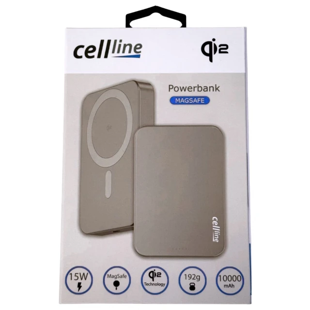 Міні повербанк Beline Mini Powerbank MagSafe 5000mAh QC 15W Grey with MagSafe (CL-MPB-01)