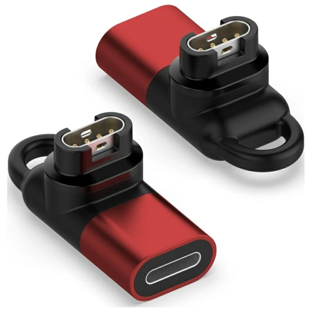 Адаптер Beline Lightning для зарядки годинників Garmin Red (5906849663862)