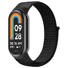 Ремінець Beline NylonLoop для Xiaomi Mi Band 9/8 чорний (5906849663923)