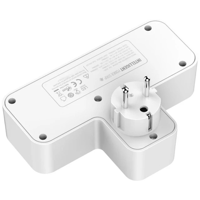 Удлинитель Beline с подсветкой LED 2xUSB-A/USB-C/2xAC White (BLNPH01)