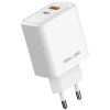 Мережевий зарядний пристрій Beline Super Silicone PD 45W USB-A | USB-C White (BLN2CW45)