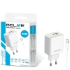 Мережевий зарядний пристрій Beline Super Silicone PD 45W USB-A | USB-C з кабелем USB-C to USB-C White (BLN2CW45C)