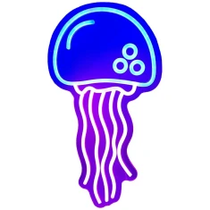 Неонова вивіска Neon Beline Light Jellyfish (5906849665491)
