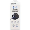 Розетка Cellline Power Socket Cube 6в1 2500W USB/2xUSB-C 65W Синій (5906849665941)