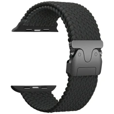 Ремінець Beline Woven Nylon Parachute для Apple Watch Ultra 3/2/1 49 mm | Series 11/10 46 mm | Series 9/8/7/6/5/4/SE 45 mm | 44 mm чорний (59068496666