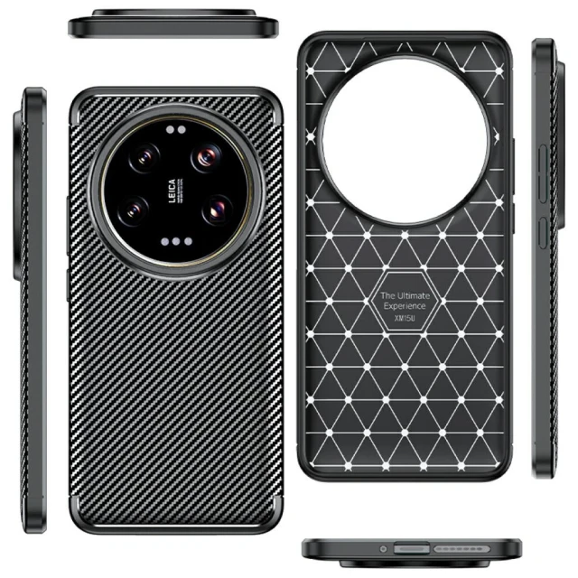 Чохол Beline Carbon Armor для Xiaomi 15 Black (5906849667198)