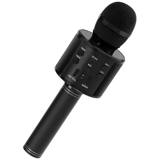Микрофон караоке MajesticLine Black (5906849669895)