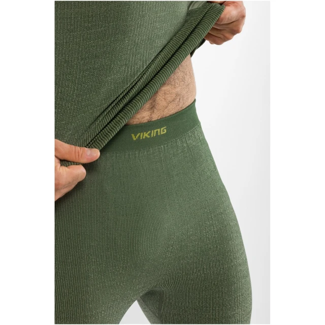 Комплект термобілизни чоловічий Viking Altis Man Set Merino M Dark Green (5907041035662)