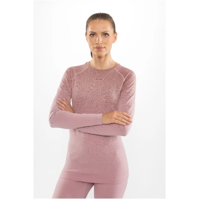 Комплект термобілизни жіночий Viking Altis Lady Set Merino S Pink (5907041035846)