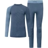 Комплект термобілизни чоловічий Viking Meriboo Man Set Merino M Navy (5907041036225)