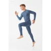 Комплект термобілизни чоловічий Viking Meriboo Man Set Merino M Navy (5907041036225)