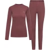 Комплект термобілизни жіночий Viking Meriboo Lady Set Merino M Pink (5907041036416)