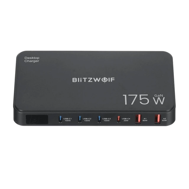 Станція зарядна BlitzWolf BW-S30 175W 6в1 (5907085524986)