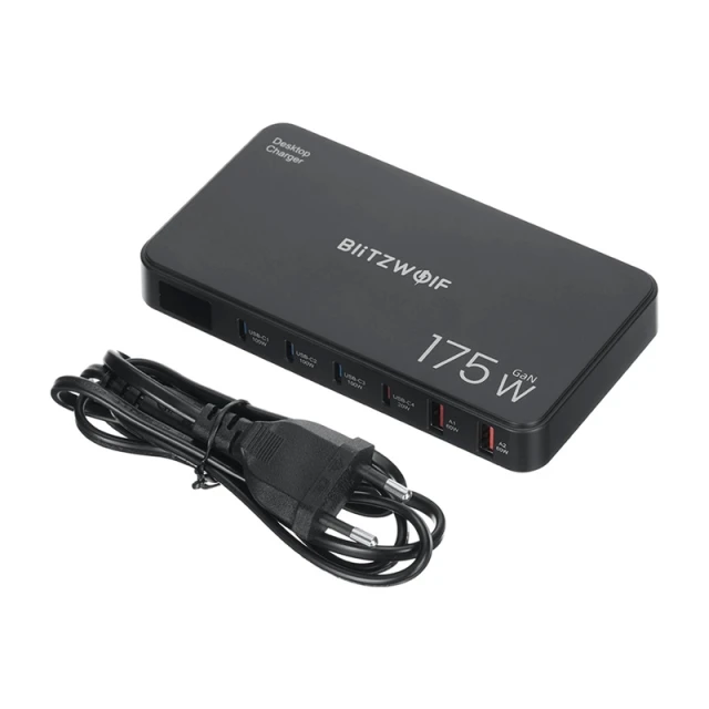 Станція зарядна BlitzWolf BW-S30 175W 6в1 (5907085524986)