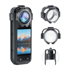 Захисна кришка Puluz snap-on для об'єктива Insta360 X5 (PU750T)