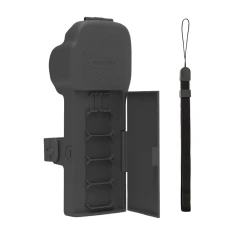 Чехол защитный SUNNYLIFE с ремешком для Osmo Pocket 3 Gray (OP3-K019-GY)