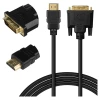 Кабель Savio HDMI — DVI-D CL-212 1,8 м Black (5907264119958)