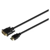 Кабель Savio HDMI — DVI-D CL-212 1,8 м Black (5907264119958)