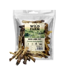 Жевательные лакомства для собак Wild Farm Лапки ягнёнка 300 г (5907291265680)