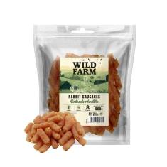 Ласощі для собак Wild Farm Ковбаски з кроликом 500 г (5907291265765)