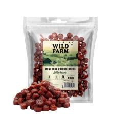 Ласощі для собак Wild Farm Роли з качкою 500 г (5907291265826)