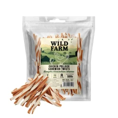 Ласощі для собак Wild Farm Сендвіч з куркою і тріскою 500 г (5907291265918)