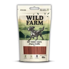 Ласощі для собак Wild Farm Стріпси з кролика 80 г (5907291269619)