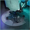 Мат антиковзкий під крісло Diablo Chairs Black-Gray (2093)