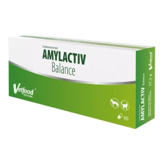 Кормова добавка для собак і котів Vetfood Amylactiv Balance 60 капсул (5907368847740)